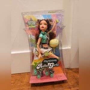 Scene Weaver My Scene Roller Girls Doll - Green and White